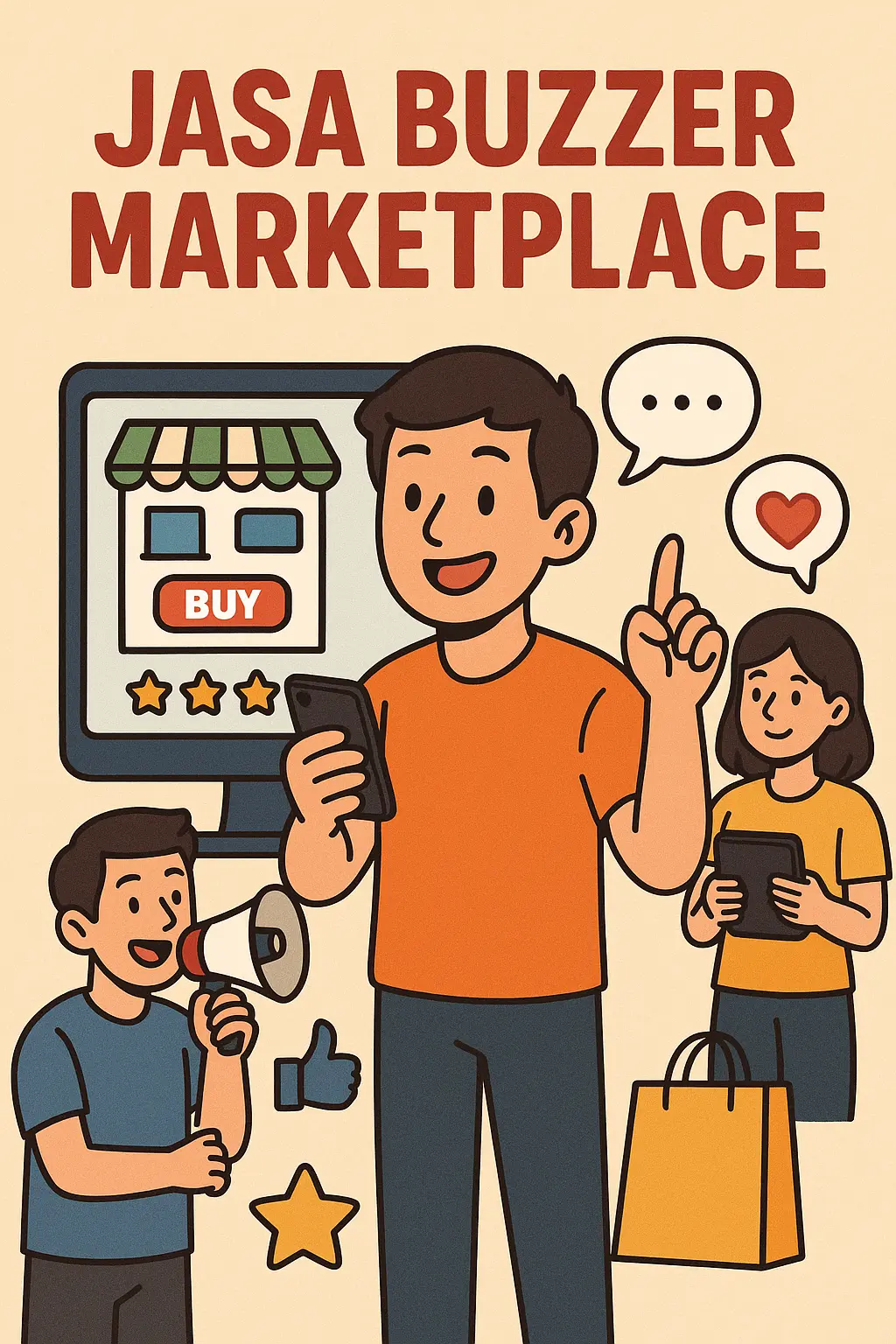 Read more about the article Jasa Buzzer Marketplace: Strategi Ampuh Meningkatkan Penjualan dan Kepercayaan Pembeli