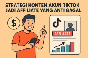 Read more about the article Strategi Konten Akun Tiktok Jadi Affiliate yang Anti Gagal