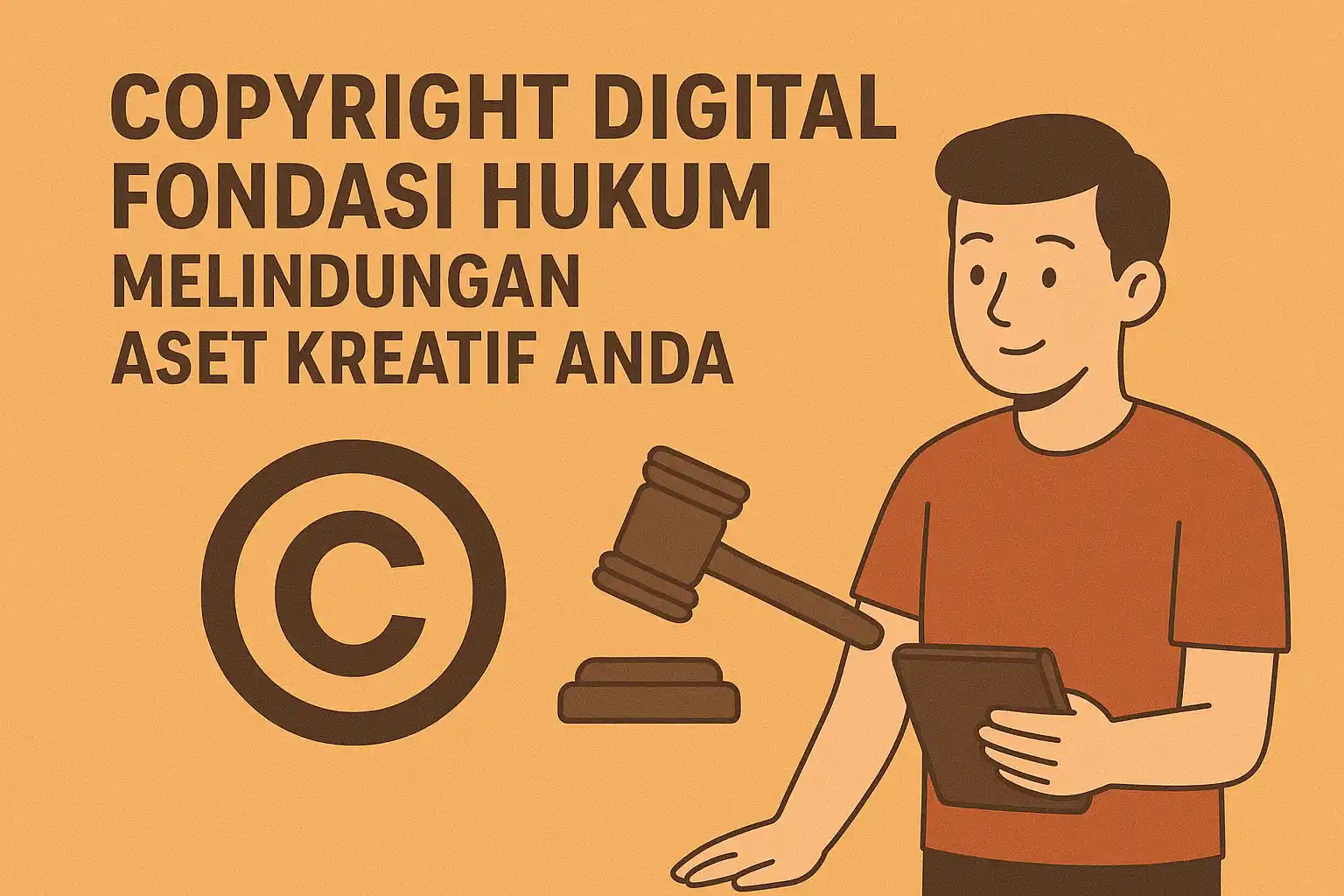 Read more about the article Copyright Digital Fondasi Hukum Melindungi Aset Kreatif