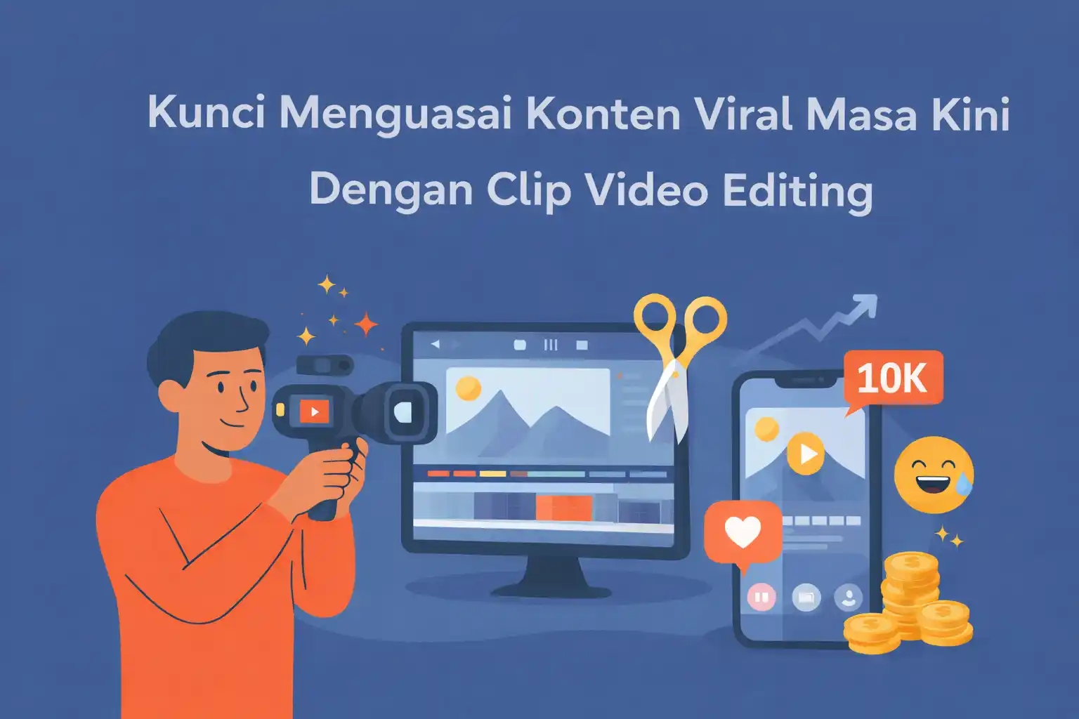 Read more about the article Kunci Menguasai Konten Viral Masa Kini Dengan Clip Video Editing