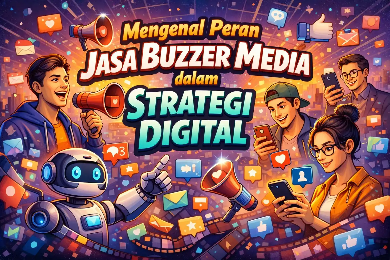 Read more about the article Mengenal Peran Jasa Buzzer Media dalam Strategi Digital