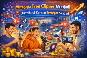 Read more about the article Mengapa Tren Clipper Menjadi Distribusi Konten Tercepat Saat Ini