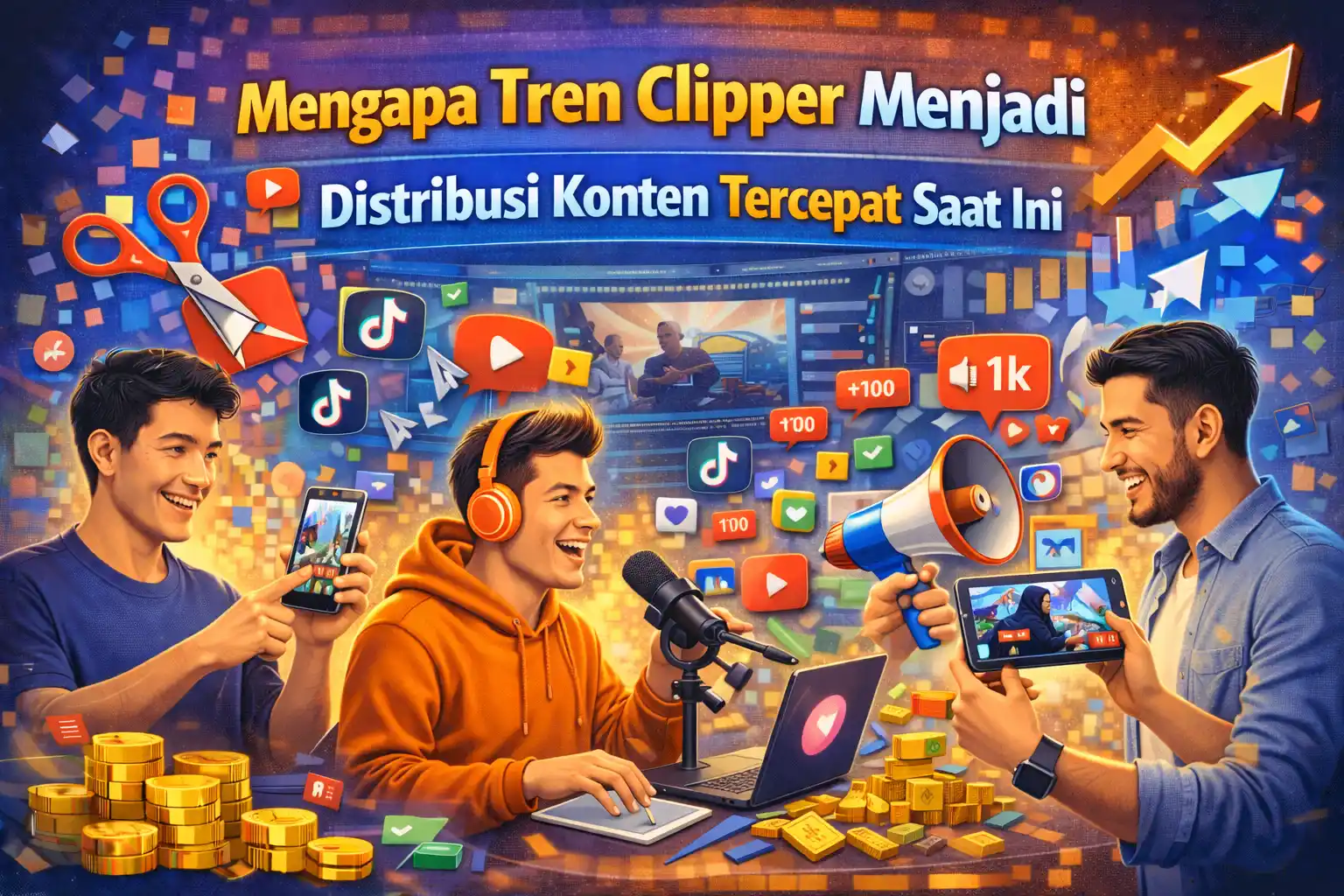 Read more about the article Mengapa Tren Clipper Menjadi Distribusi Konten Tercepat Saat Ini