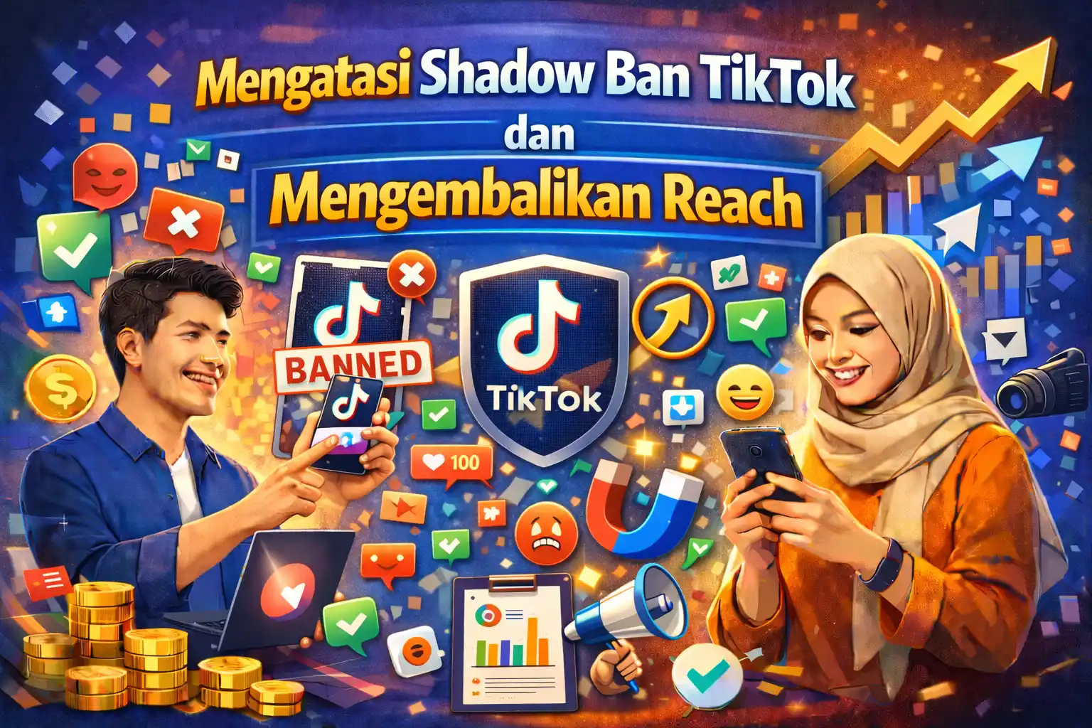Read more about the article Mengatasi Shadow Ban TikTok dan Mengembalikan Reach